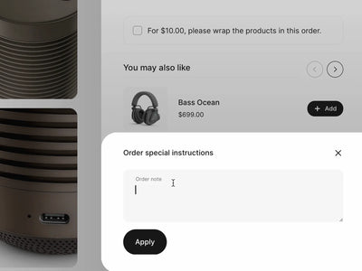 Cart note