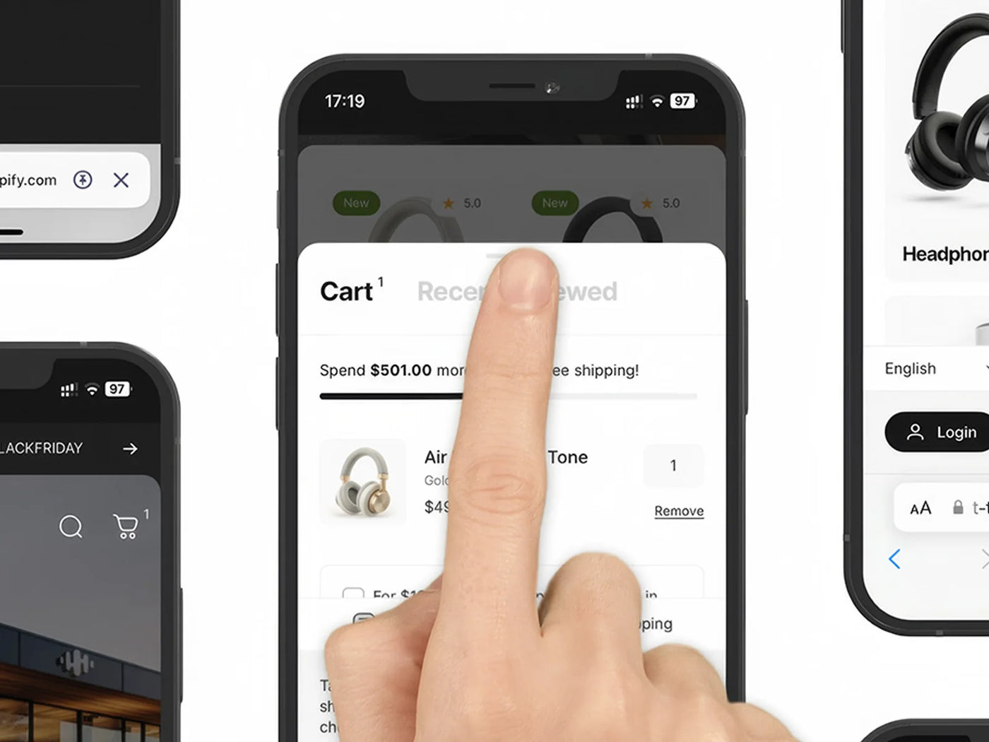 Load video: Mobile shopping