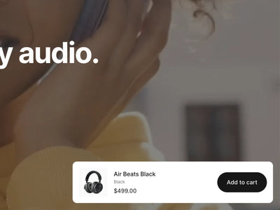 Sticky buy button